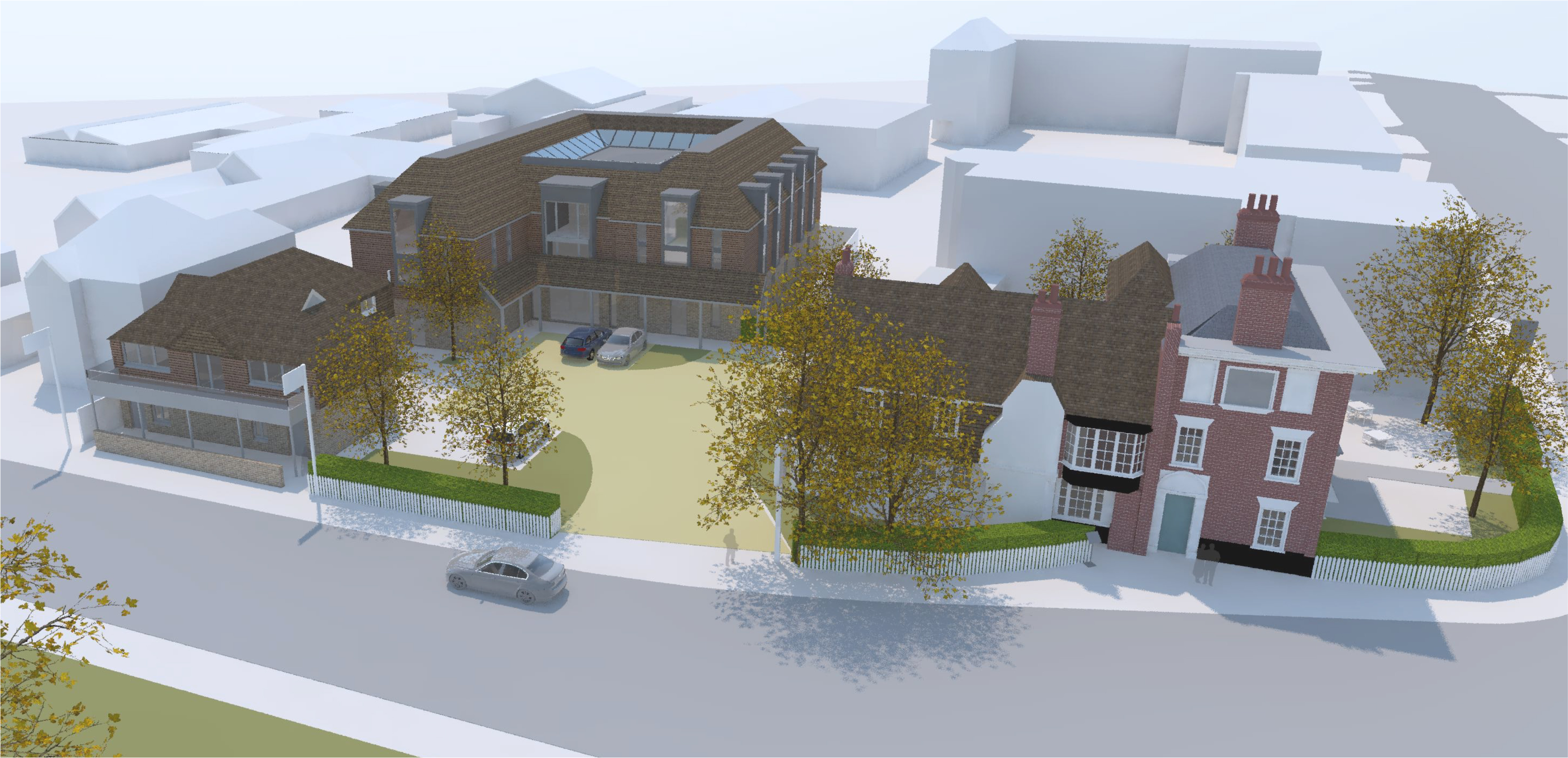 Burn Bullock, Mitcham revised design