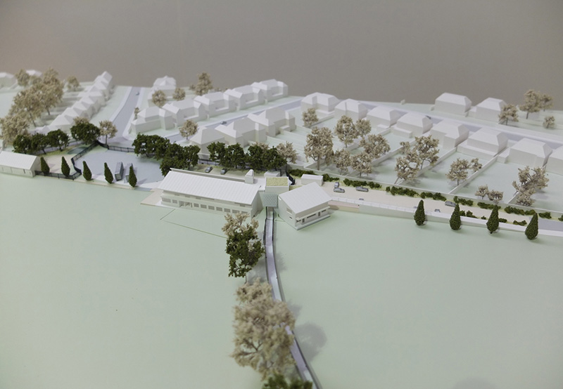 University College School London - Sports Pavilion - Model -